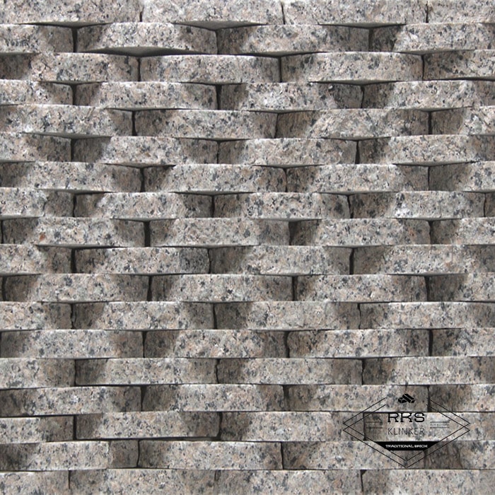 Фасадный камень Плетёнка — Гранит Межиричский в Симферополе